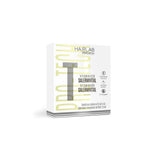 SALERM Hair Lab Salermvital ampoules close-up showing nourishing formula for color protection.
