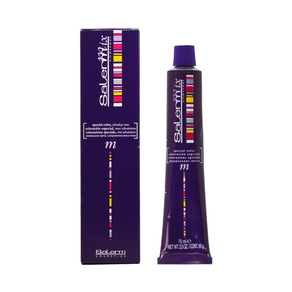 Salerm Salermix Contrast Shangai Red bottle for bold, lasting color without bleaching.
