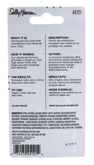 Sally Hansen Hard As Nails bottle and brush highlight long-lasting protection.
