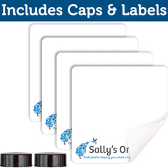 Sally's Organics handheld design fits comfortably for quick room misting.