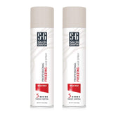 Salon Grafix Freezing Hair Spray bottle-2pack offers dramatic hold for voluminous styles.