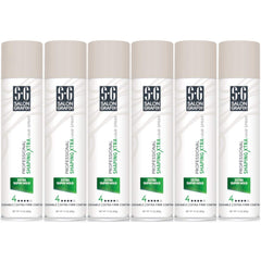 Salon Grafix Profession Shaping Hairspray bottle top shows strong hold in action