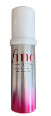 SalonTop Fino Premium Touch Hair Oil Serum airy smooth bottle pour delivers lightweight frizz control.