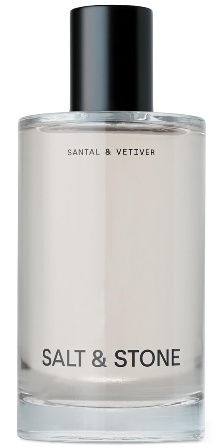 Salt & Stone Body Mist Santal Vetiver bottle – warm woody scent for everyday refreshment