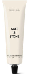 Salt & Stone Neroli & Basil body lotion bottle ready for daily hydration.