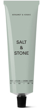 Salt & Stone bergamot-hinoki bottle delivering fast-absorbing hydration.
