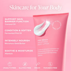 Saltair lotion with coconut and murumuru butter for smoothing skin
