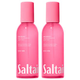 Saltair Pink Beach bottle duo shown for easy layering and on-the-go scent.