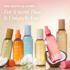 Saltair Pink Beach packaging display highlighting a portable two-pack.