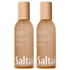 Saltair Santal Bloom two-pack bottles on display for long-lasting daily fragrance.