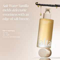 Saltair warm coastal vanilla fragrance evokes refreshing, comforting scent.