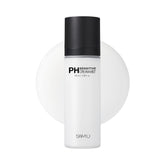 SAM'U PH Sensitive Cream Mist bottle offers lightweight hydration for dry skin.