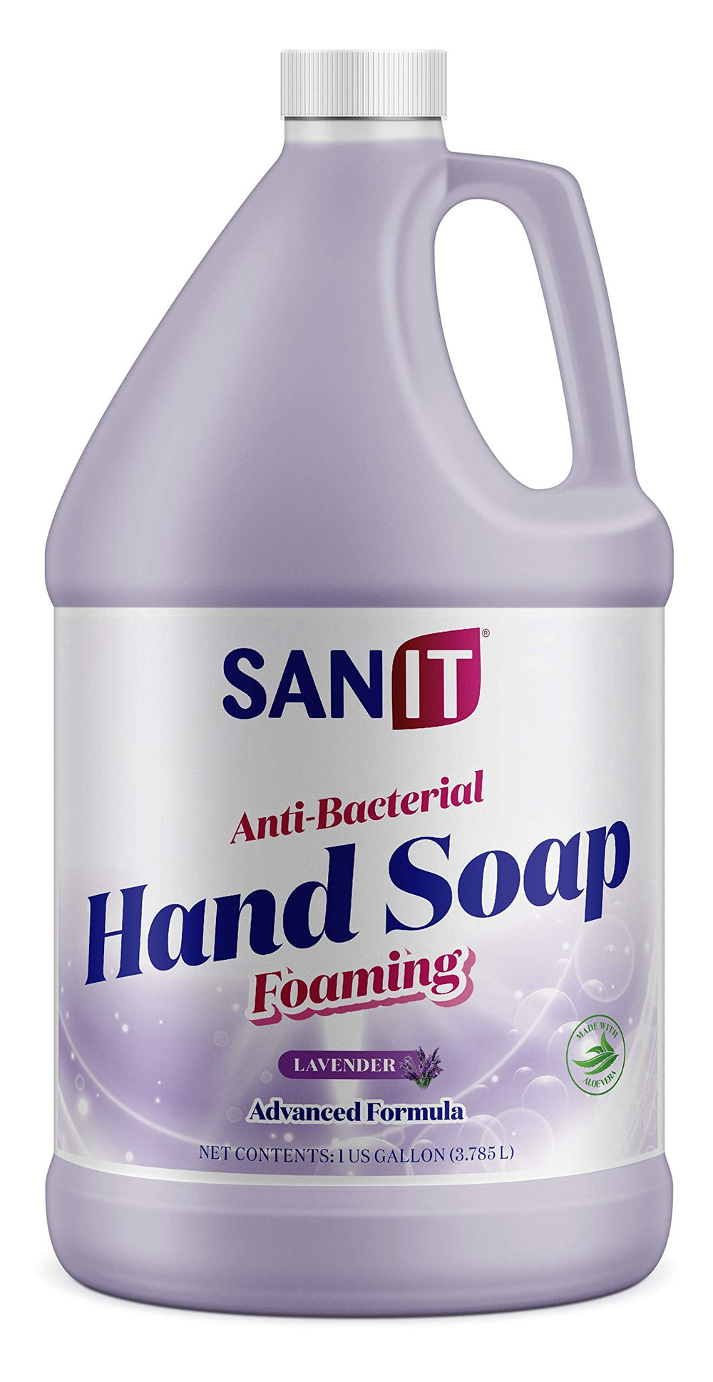 Sanit lavender foaming hand soap refill bottle with silky foam for refreshed hands
