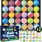 Santrela kids bath bombs reveal surprise toys inside for exciting bath-time play