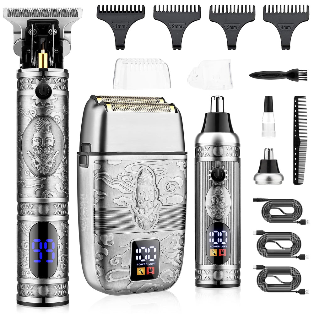 Saoilli professional hair clippers set for precise at-home grooming.