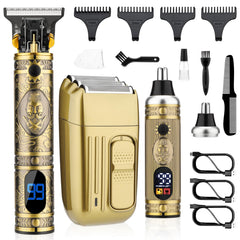 Saoilli professional hair trimmer cordless for precise at-home grooming.