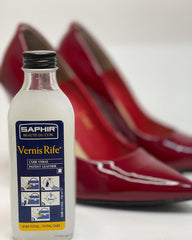 SAPHIR Vernis Rife patent leather shine on finished shoes