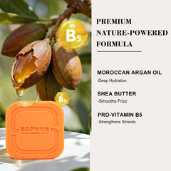 SAPHUS zero-waste packaging highlights eco-friendly, travel-ready bar set.