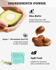 SAPHUS shampoo bars lather action demonstrates rich foam for clean hair.