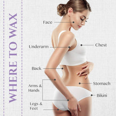 Satin Smooth Honey Wax being applied for smooth, gentle hair removal.