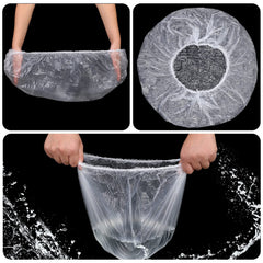 SATINIOR waterproof cap during dyeing keeps clothes stain-free