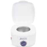Satin Smooth SSW12C front view shows compact wax warmer for small spa spaces
