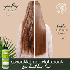 SAUCE BEAUTY Guacamole Whip Shampoo avocado oil ingredient nourishes hair