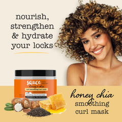 SAUCE BEAUTY Hair Mask Honey Chia shea butter focus deep conditioning for curls