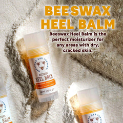 Savannah Bee Company Beeswax Heel Balm jar closeup highlighting rich texture.
