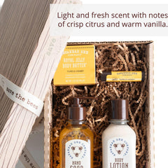 Savannah Bee Royal Jelly Body Butter ingredients include shea butter and cocoa