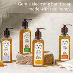 Savannah Bee Company hand soap lemongrass scent delivers refreshing citrus aroma.