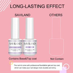 SAVILAND nail file smooths edges for refined, professional finishes.