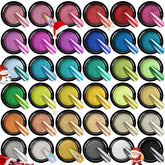 SAVILAND chrome nail powder set 36 colors collection for versatile manicure options