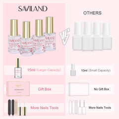 SAVILAND activator bottle enables quick set without UV light