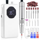 SAVILAND electric nail drill 35000rpm for fast gel polish removal and precise shaping.
