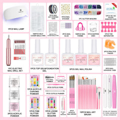 SAVILAND electric nail drill kit with bits for precise prep and shaping