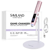 SAVILAND SSPro X UV light shows 10s flash cure for rapid gel nails at home
