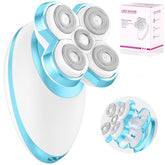 Sawkism magnetic-head electric razor enables easy cleaning and maintenance.