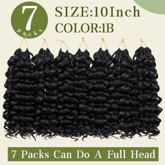 Saypeds GOGO Curl crochet hair natural touch soft feel for comfortable wear.
