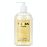 SCENT BEAUTY Stetson Original bottle on bathroom shelf for a refreshing morning routine