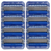 Schick Hydro 5 blade refill packaging highlights convenient packaging for quick, smooth shaves.