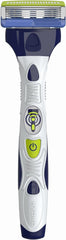 Schick Hydro 5 Power Select blade cartridge installed for consistent blade performance and closeness.