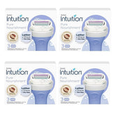 Schick Intuition Pure Nourishment refill with coconut milk and almond oil for moisturising shave.