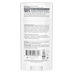Schmidt's Charcoal & Magnesium deodorant application shot emphasizing smooth, non-greasy feel.