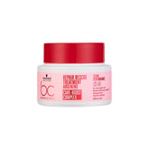 Schwarzkopf BC Peptide Repair Rescue bottle front shows strengthening treatment for damaged hair