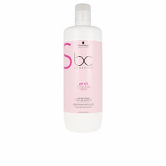 Schwarzkopf Bonacure Color Freeze bottle pour shows color protection and gentle cleansing for color-treated hair