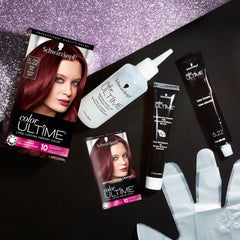 Schwarzkopf Color Ultime 5.22 Ruby Red color-cream provides bold color and even coverage.