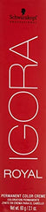 Schwarzkopf Igora Royal 7-0 color-mixing-bowl shows consistent shade preparation.