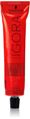 Schwarzkopf IGORA Royal color creme 0-77 bottle close-up for vibrant permanent color