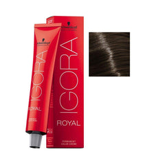 Schwarzkopf IGORA ROYAL color creme 6-0 dark blonde bottle shows long-lasting color potential